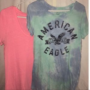 Lot of 2 American Eagle tees size XL